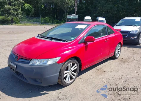 2007 Honda Civic Si из США, поврежденный, VIN 2HGFG21597H709982